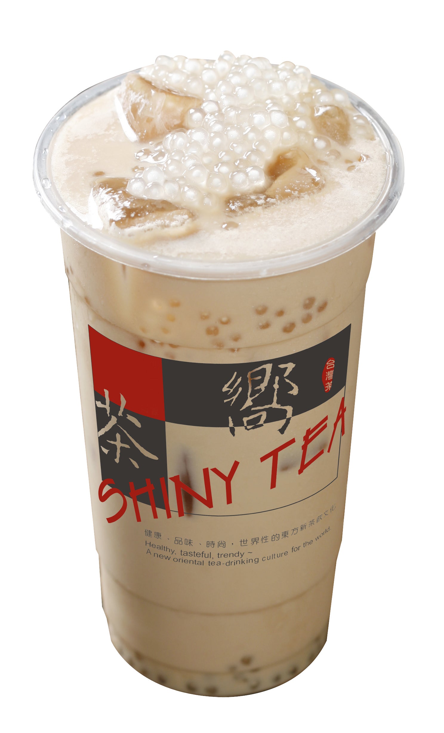 White Pearl Milk Tea | 白珍珠奶茶| Shiny Tea New York